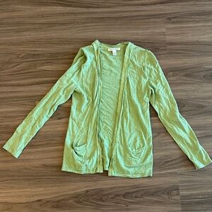 Banana Republic Mint Green Open Cardigan
